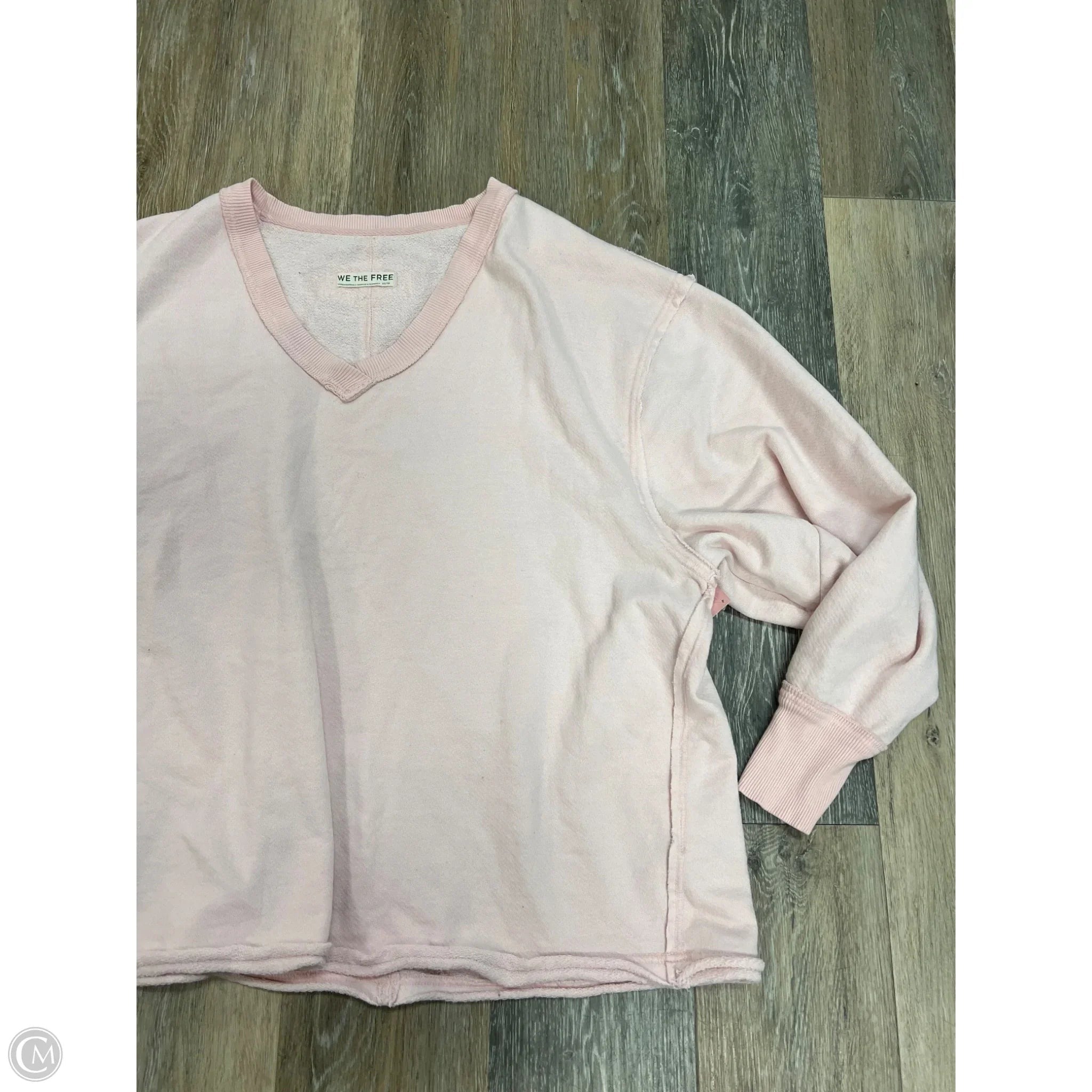 Sweatshirt Collar By We The Free In Pink, Size: Xs