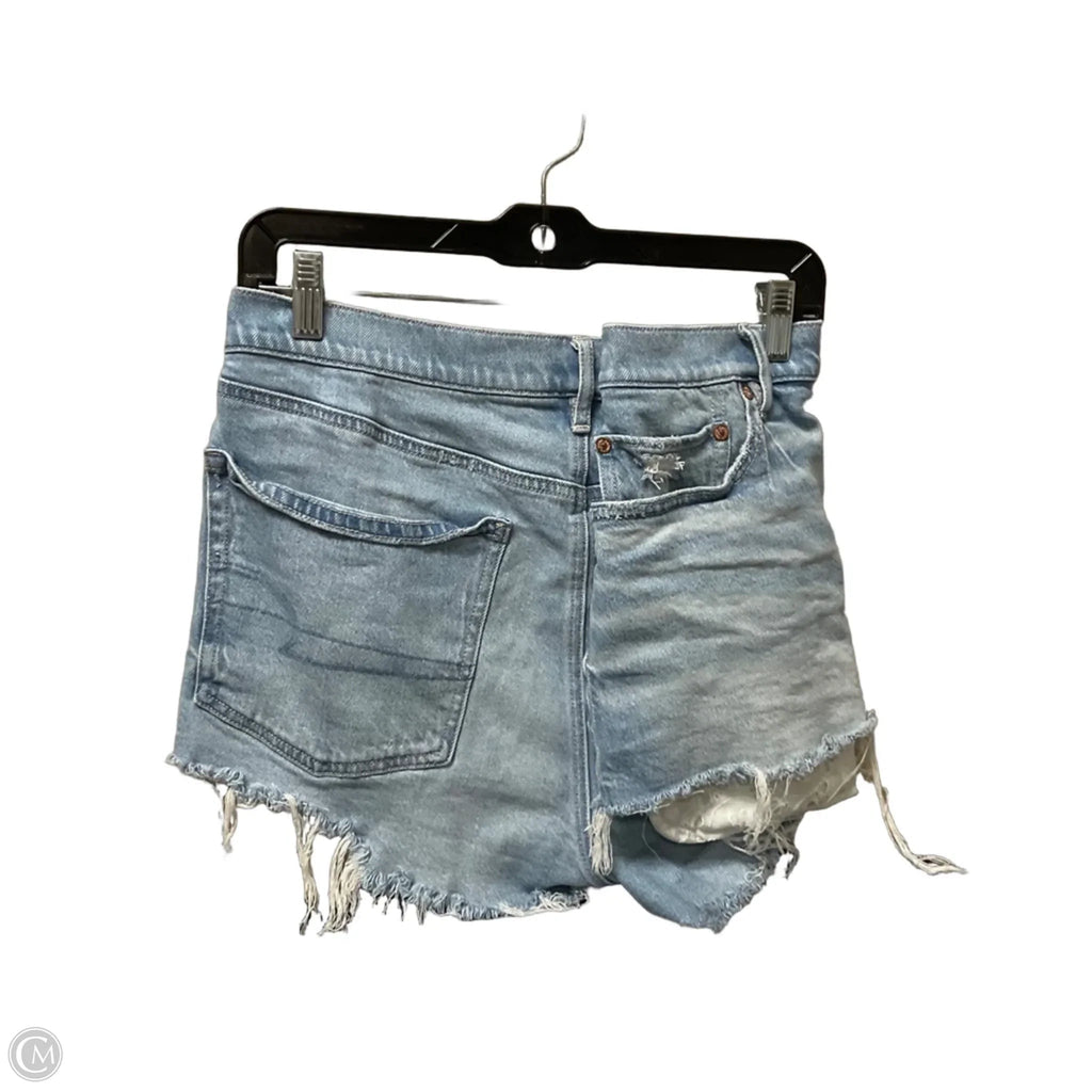 Shorts By American Eagle In Blue Denim, Size: 18