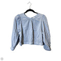 Top 3/4 Sleeve By A New Day In Blue, Size: L