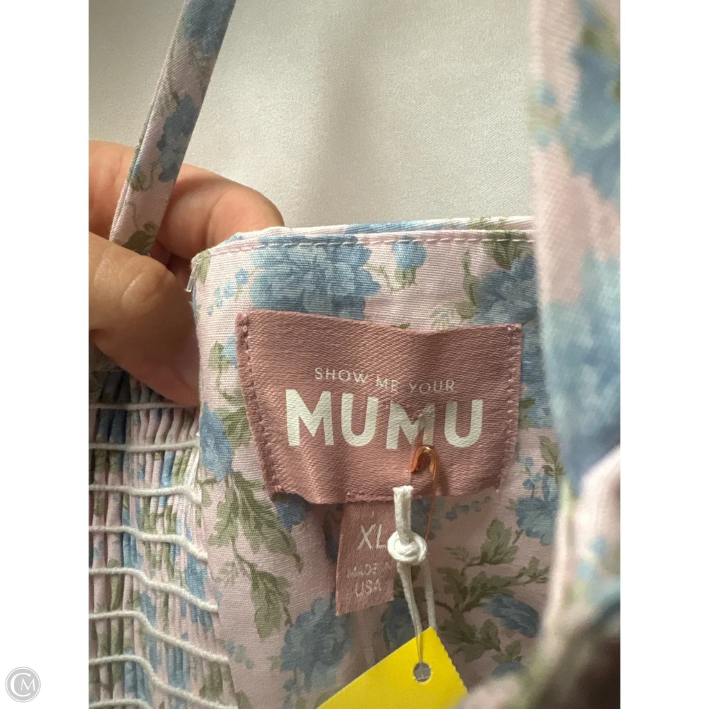 Dress Casual Short By Mumu In Pink, Size: Xl
