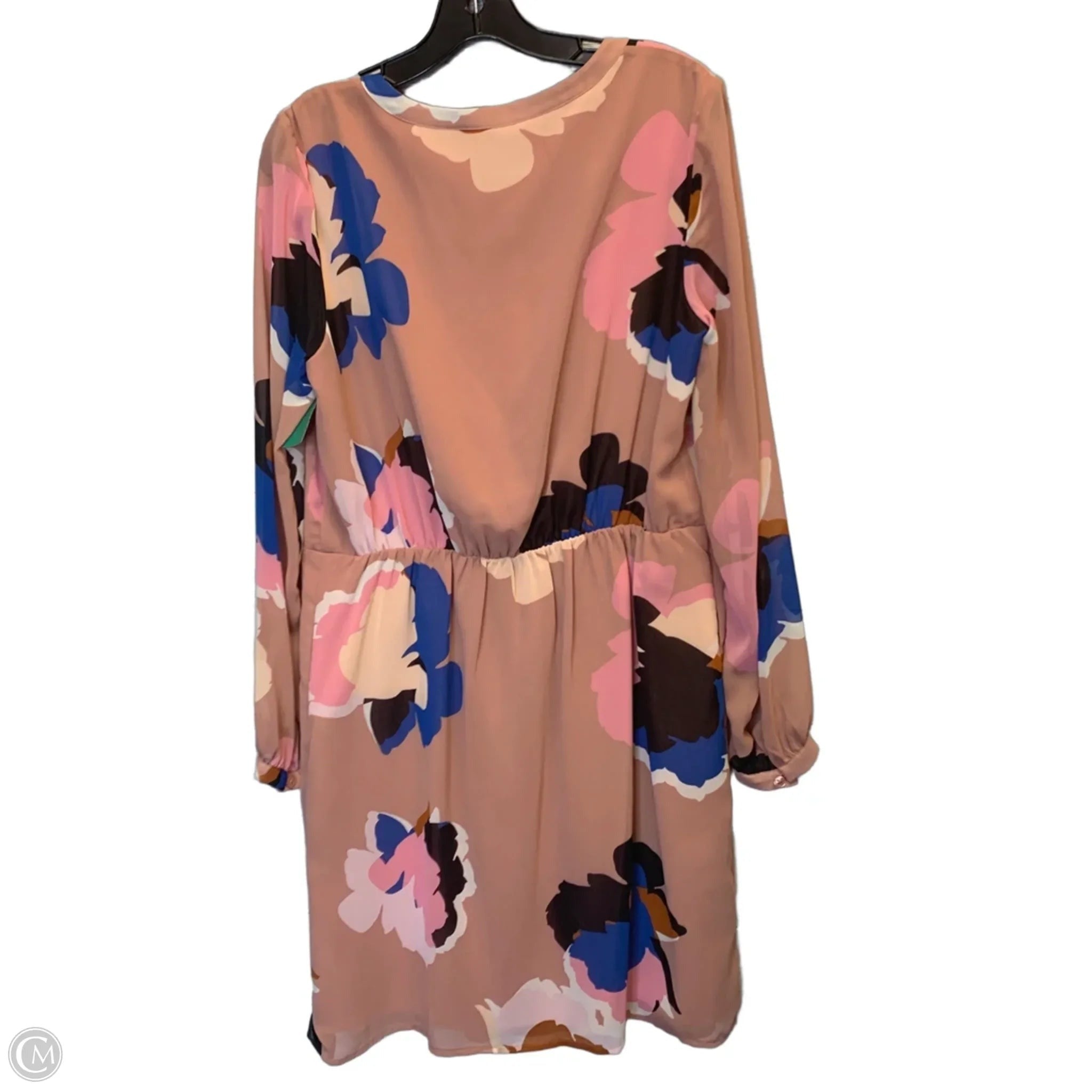 Dress Casual Midi By A New Day In Pink, Size: L