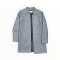 Coat Peacoat By Clothes Mentor In Grey, Size:S