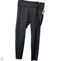 Athletic Leggings By Reebok In Black, Size: Xl