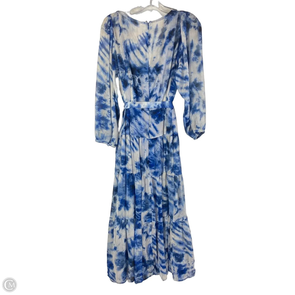 Dress Casual Maxi By Calvin Klein In Blue, Size: 10