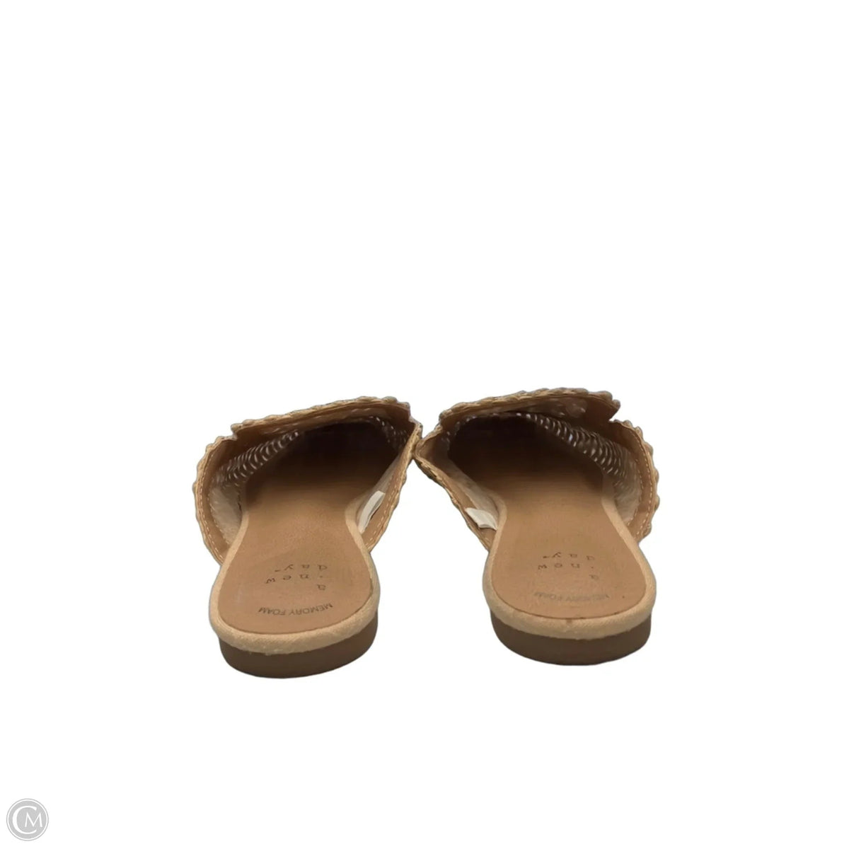 Shoes Flats By A New Day In Tan, Size: 8