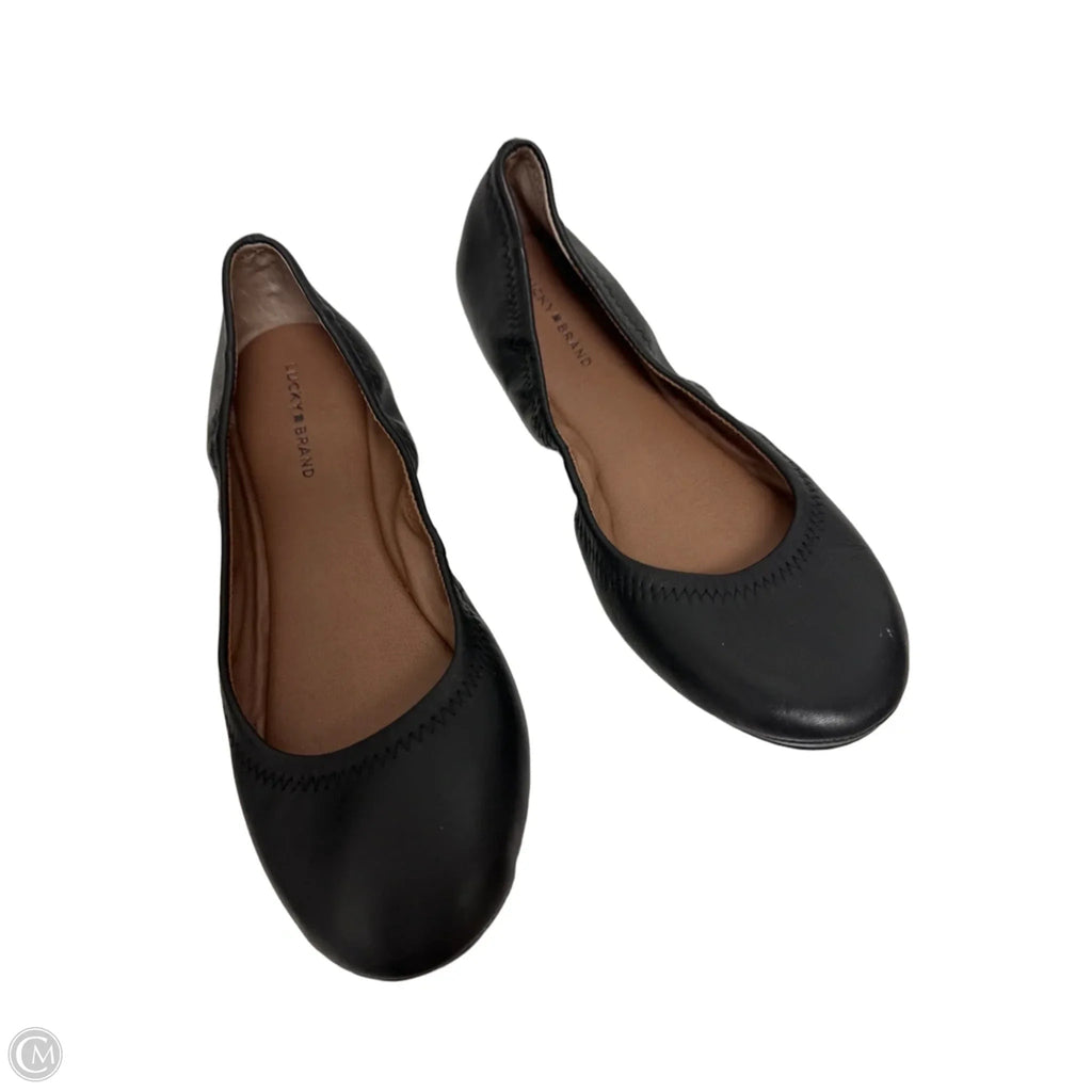 Shoes Flats By Lucky Brand In Black, Size: 8