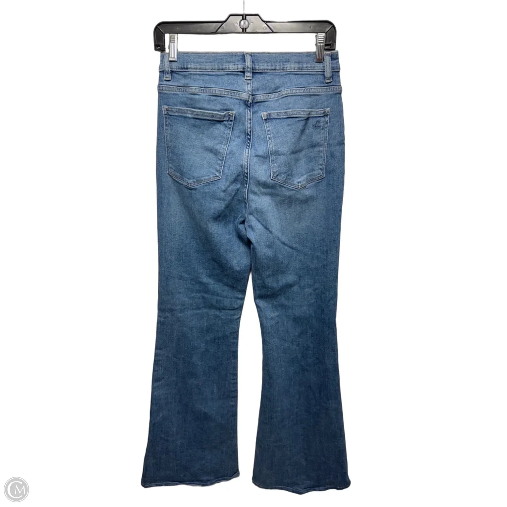 Rachel Ultra High Rise Flare Jeans By Dl1961 In Blue Denim, Size: 8/29