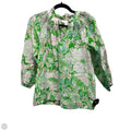 Top Long Sleeve Designer By Lilly Pulitzer In Green & Pink, Size: Xxs