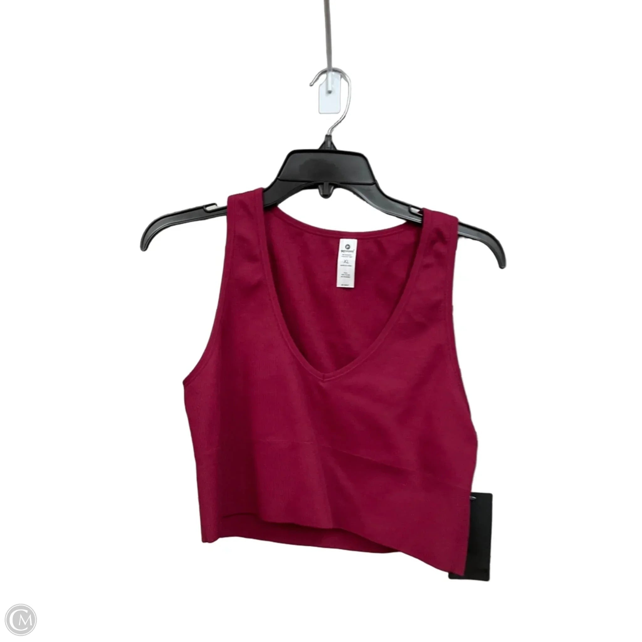 Athletic Bra By 90 Degrees By Reflex In Maroon, Size: Xl