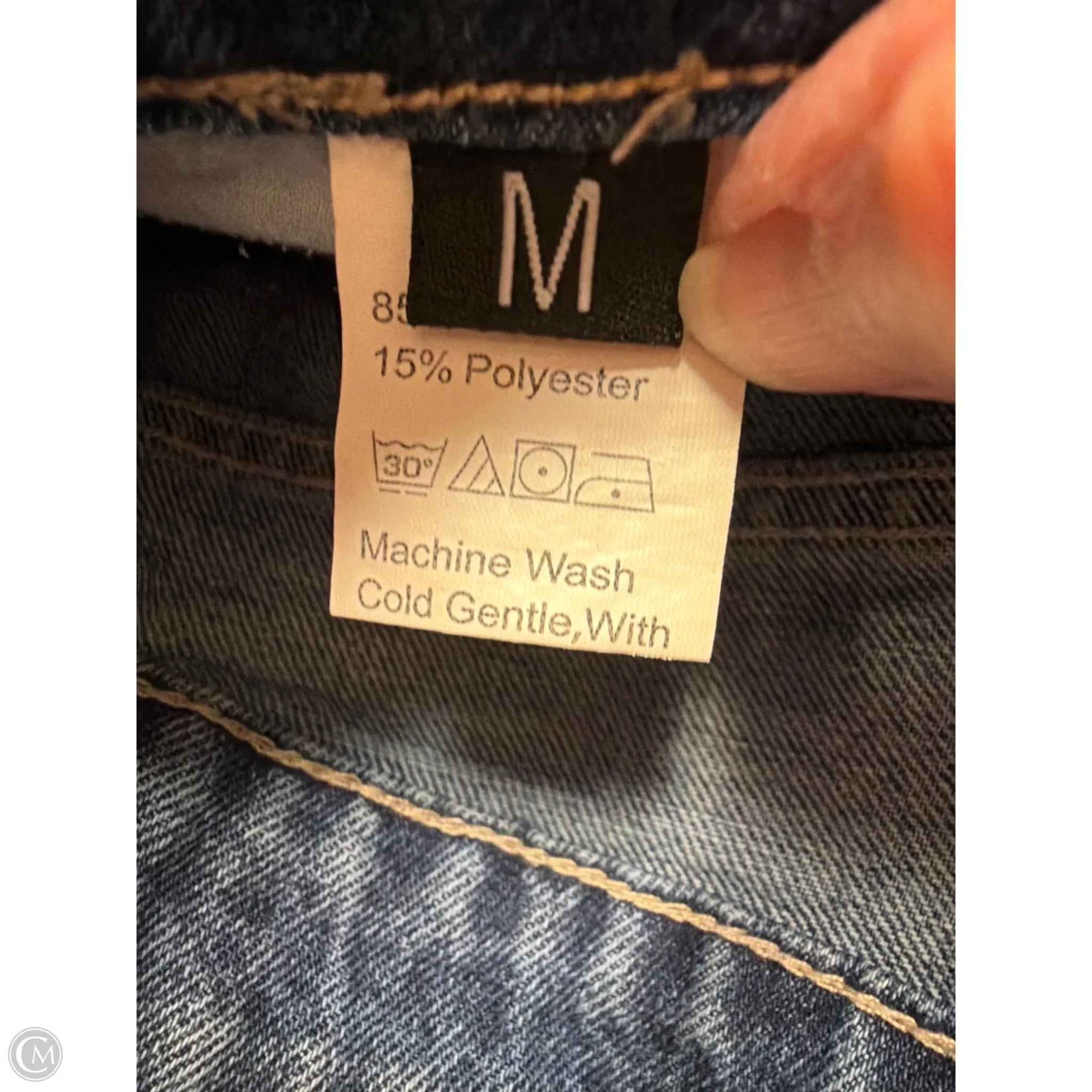 Jeans Straight By Clothes Mentor In Blue Denim, Size: 10