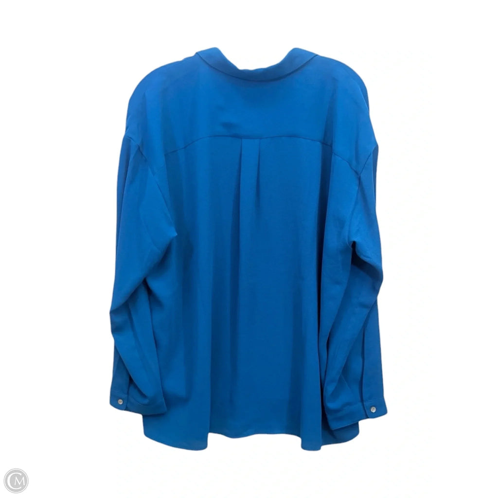 Top Long Sleeve By J. Jill In Green, Size: Xl