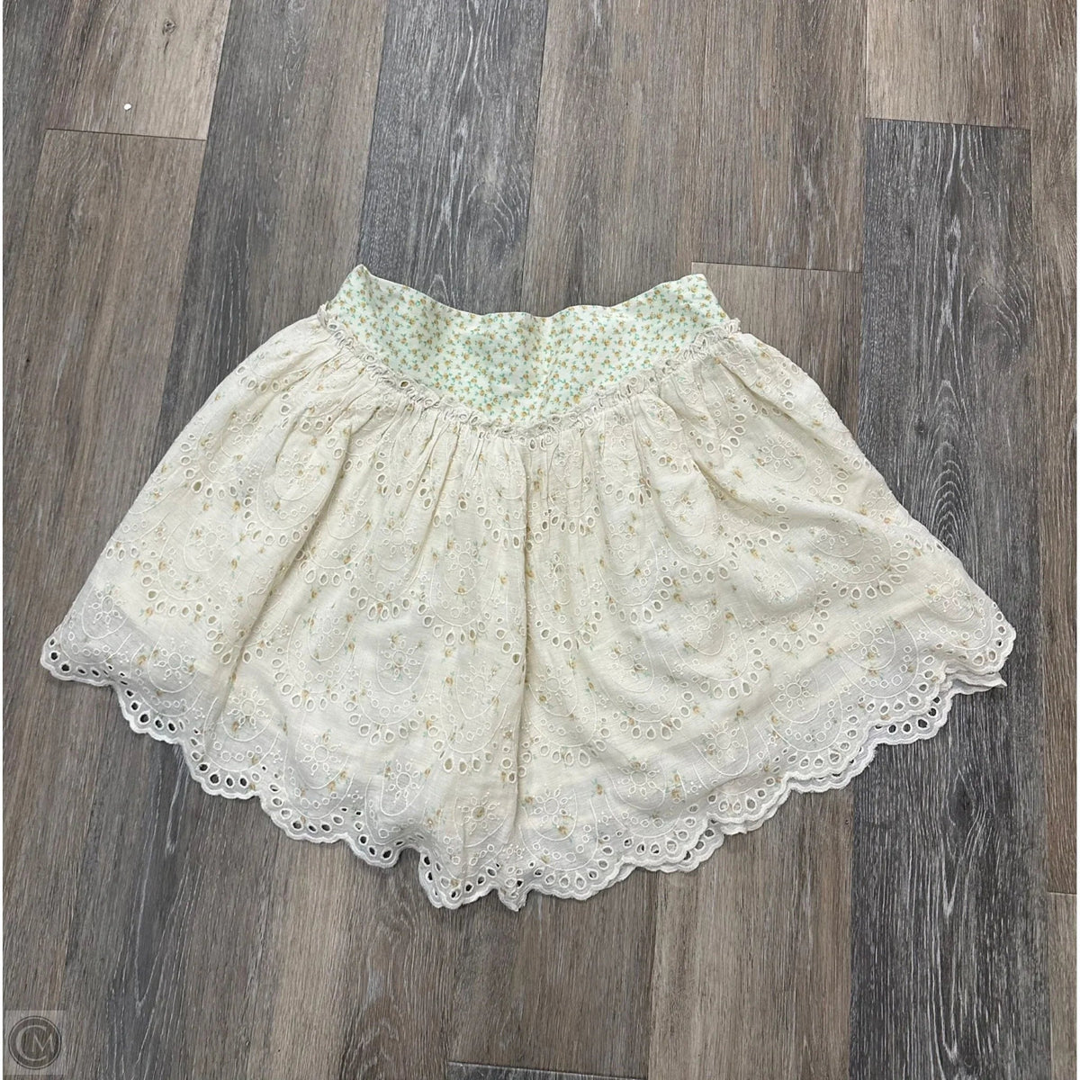 Skirt Midi By Free People In Floral Print, Size: L