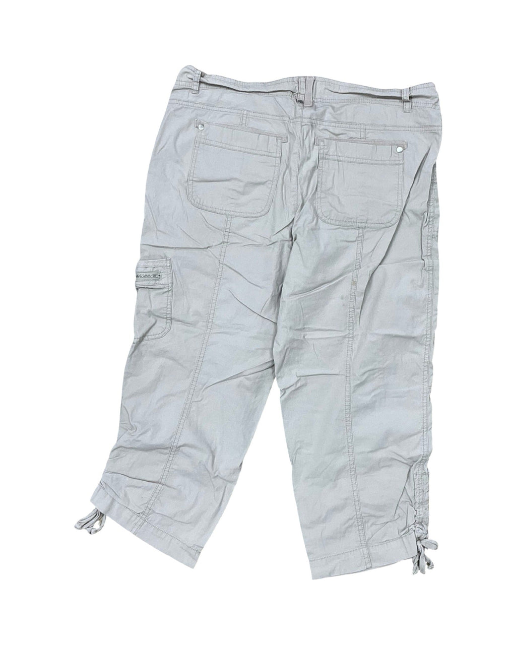 Pants Cropped By Westport In Tan, Size:8