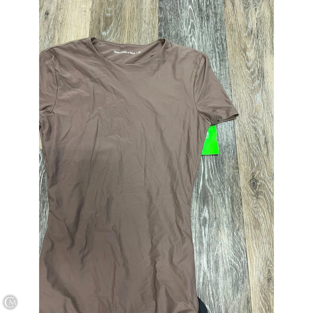 Bodysuit By Abercrombie And Fitch In Brown, Size: Xs