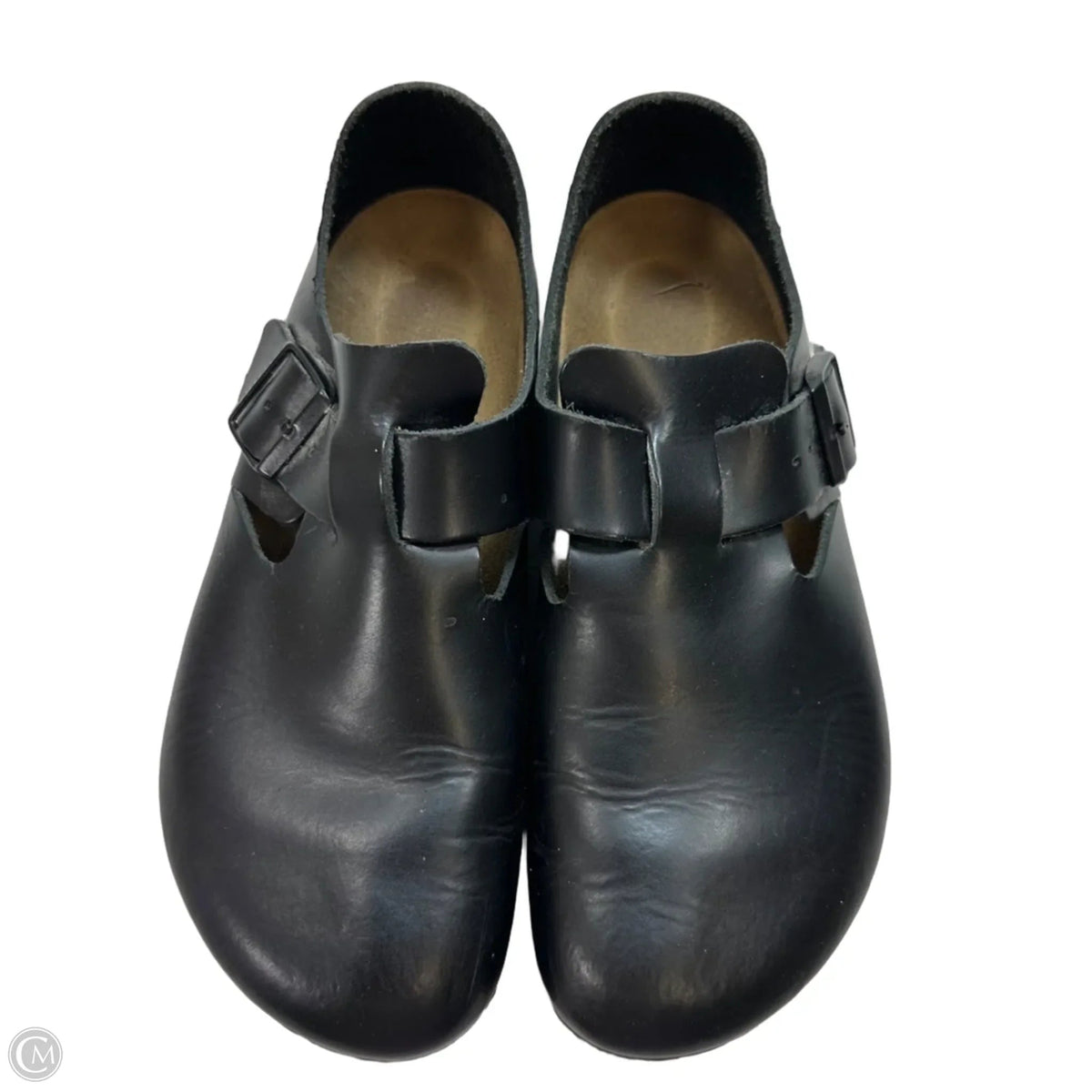 Shoes Flats By Birkenstock In Black, Size: 11