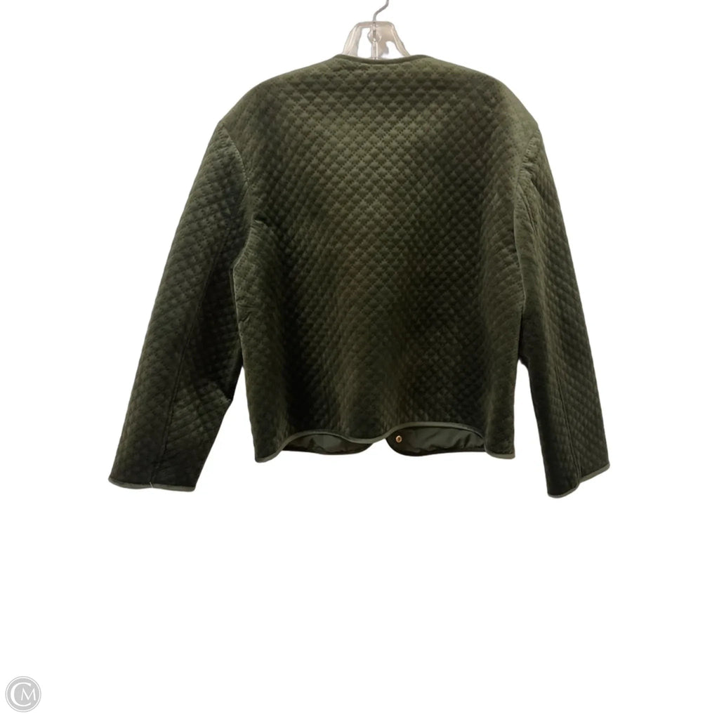 Blazer By Anne Klein In Green, Size: L