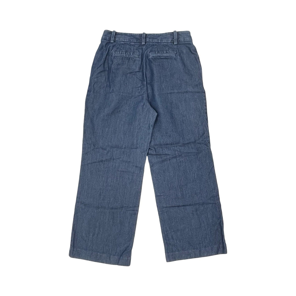 Pants Dress By Talbots In Blue Denim, Size:8P