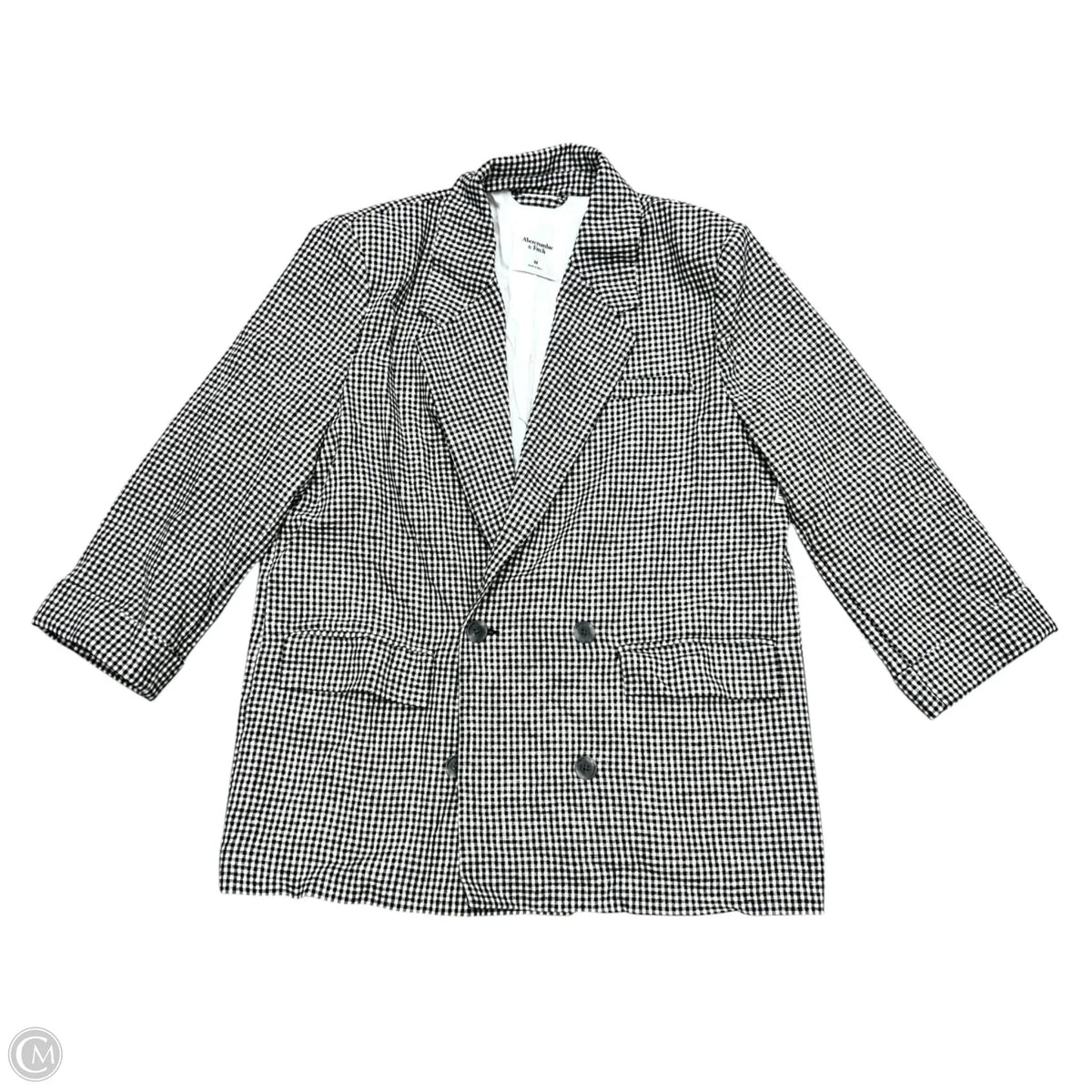 Blazer By Abercrombie And Fitch In Black & White, Size: M