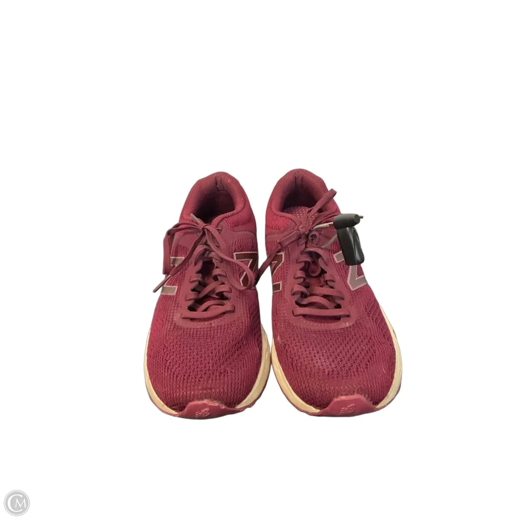 Shoes Athletic By New Balance In Red, Size: 9.5