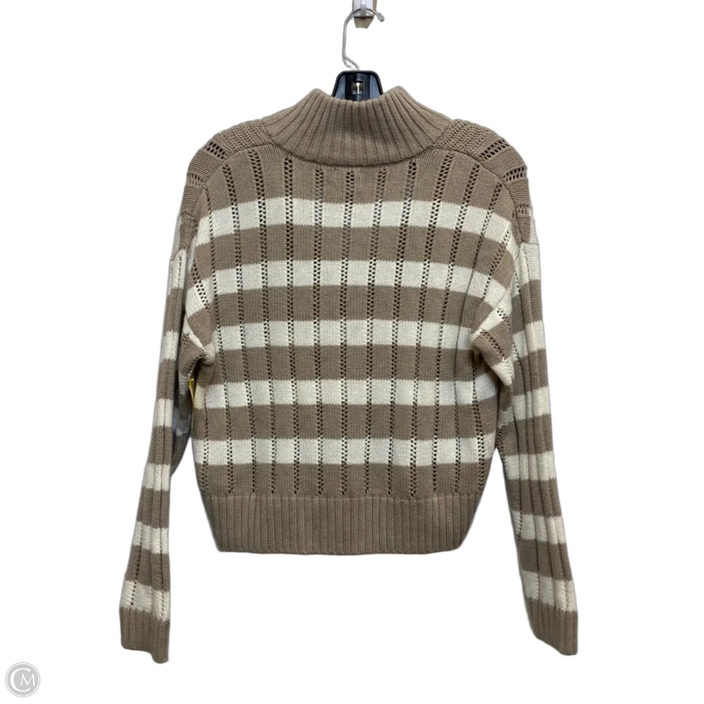 Sweater By A New Day In Tan & White, Size: Xs