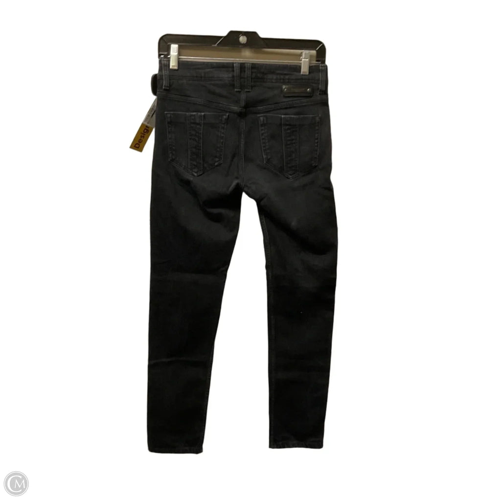 Jeans Luxury Designer By Burberry In Grey Denim, Size: 2