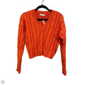 Sweater By Madewell In Orange, Size: S