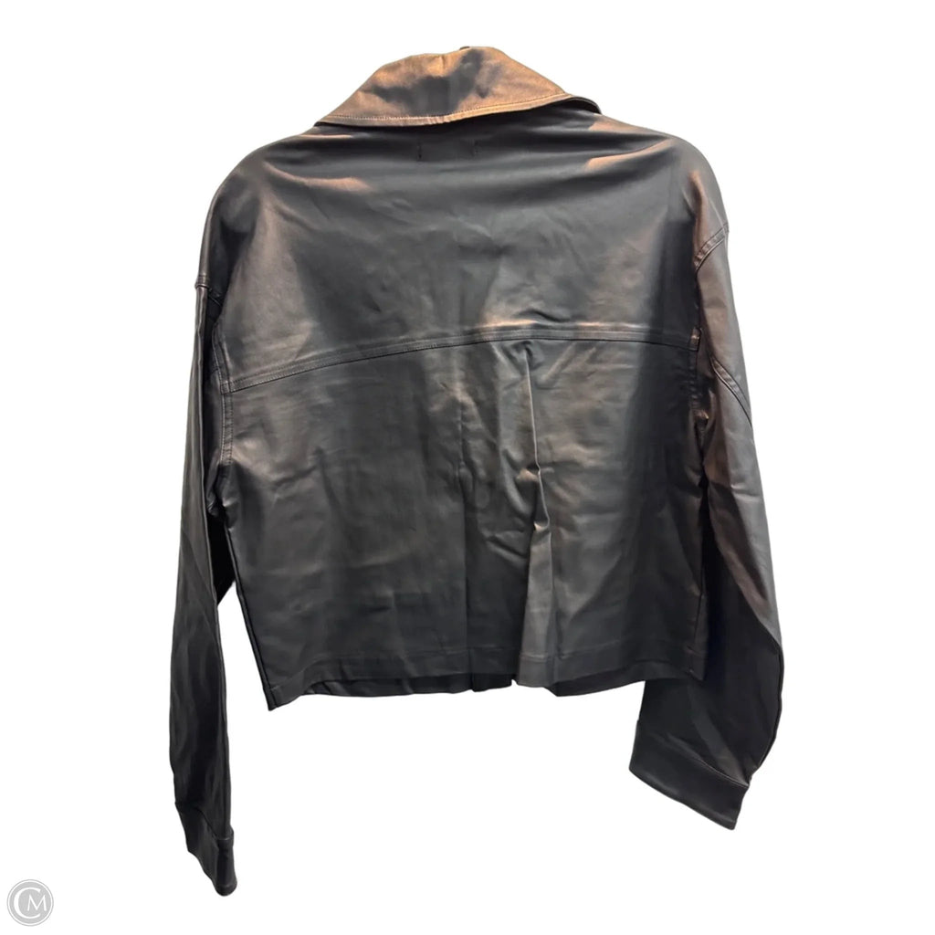 Jacket Moto By Gianni Bini In Black, Size: M