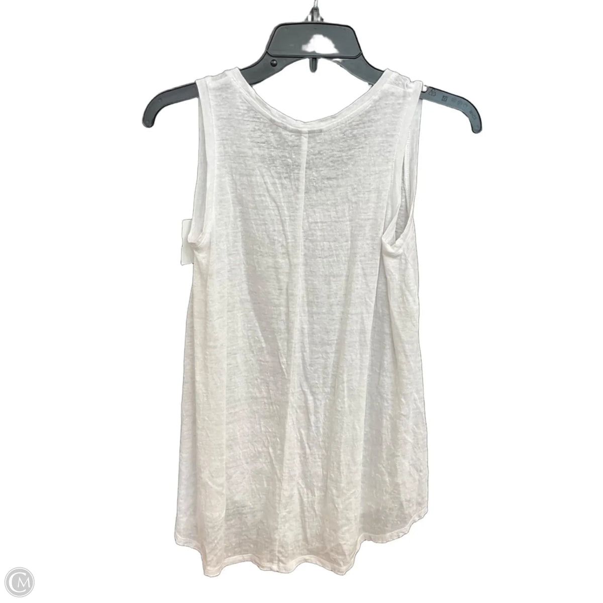 Top Sleeveless By Tahari In White, Size: Xs