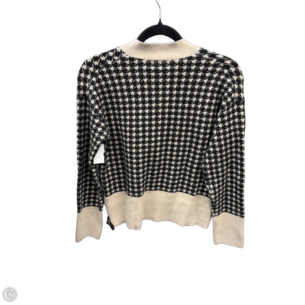 Sweater Cardigan By A New Day In Plaid Pattern, Size: Xs