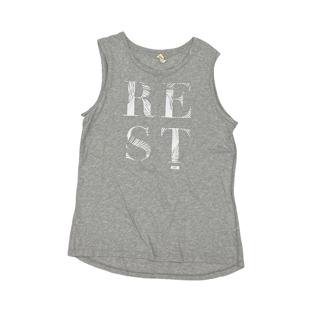 Athletic Tank Top By Lucy In Grey, Size:M