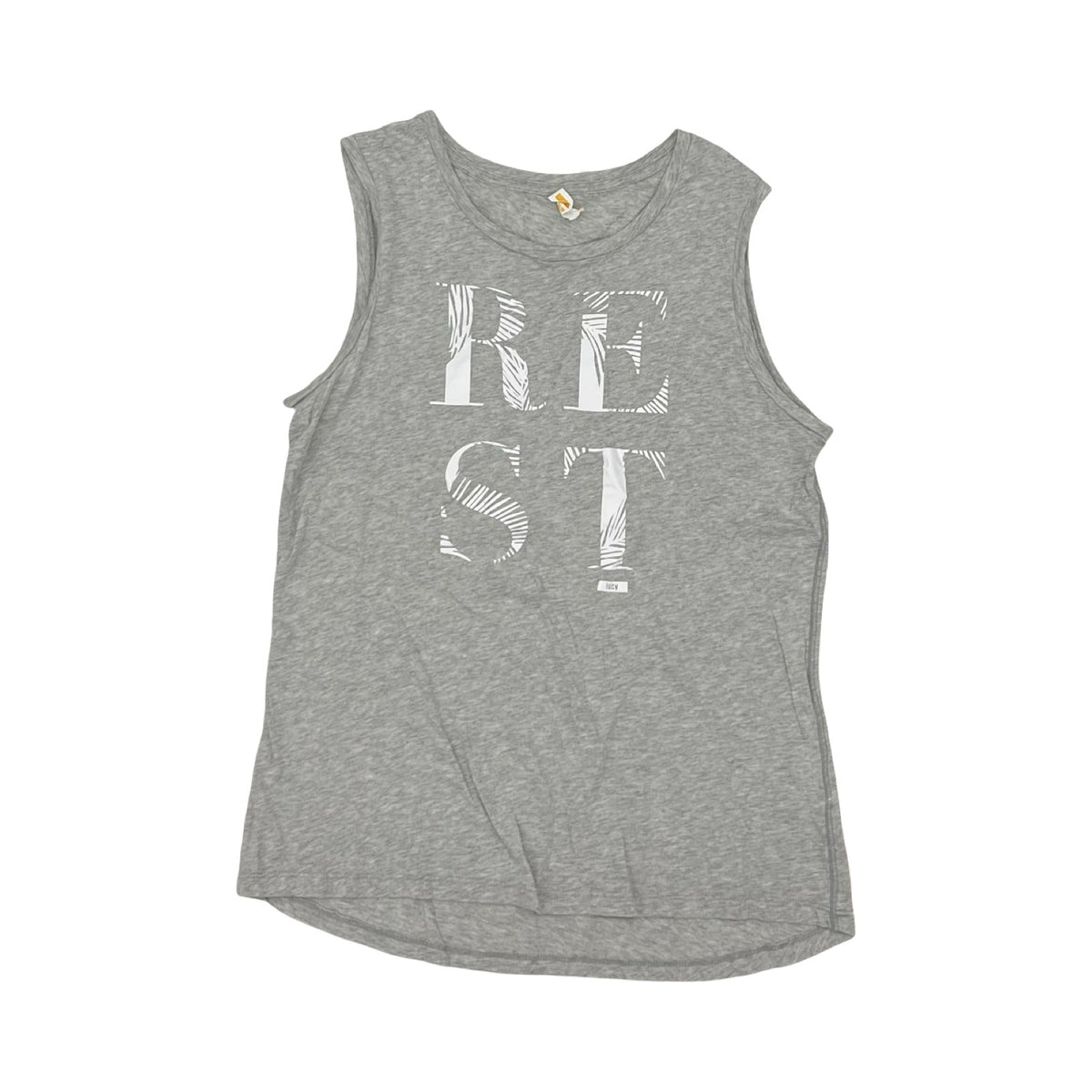 Athletic Tank Top By Lucy In Grey, Size:M