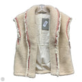 Vest Faux Fur & Sherpa By See and be Seen In Cream, Size: M