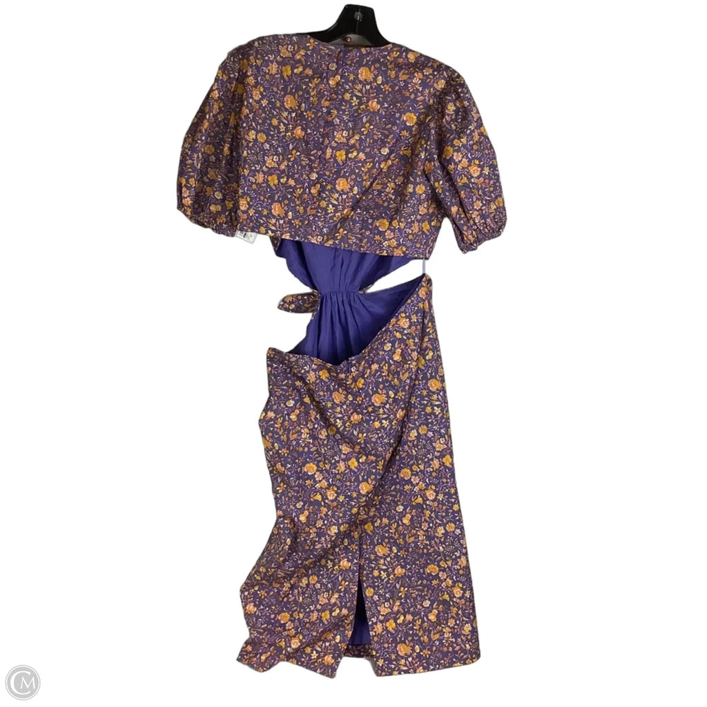 Dress Casual Maxi By J. Crew In Purple, Size: 16