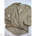 Top Long Sleeve By Max Studio In Yellow, Size: L