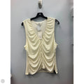 Top Sleeveless By A New Day In Cream, Size: Xxl