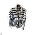 Blazer By Ann Taylor In Blue & Cream, Size: Xs