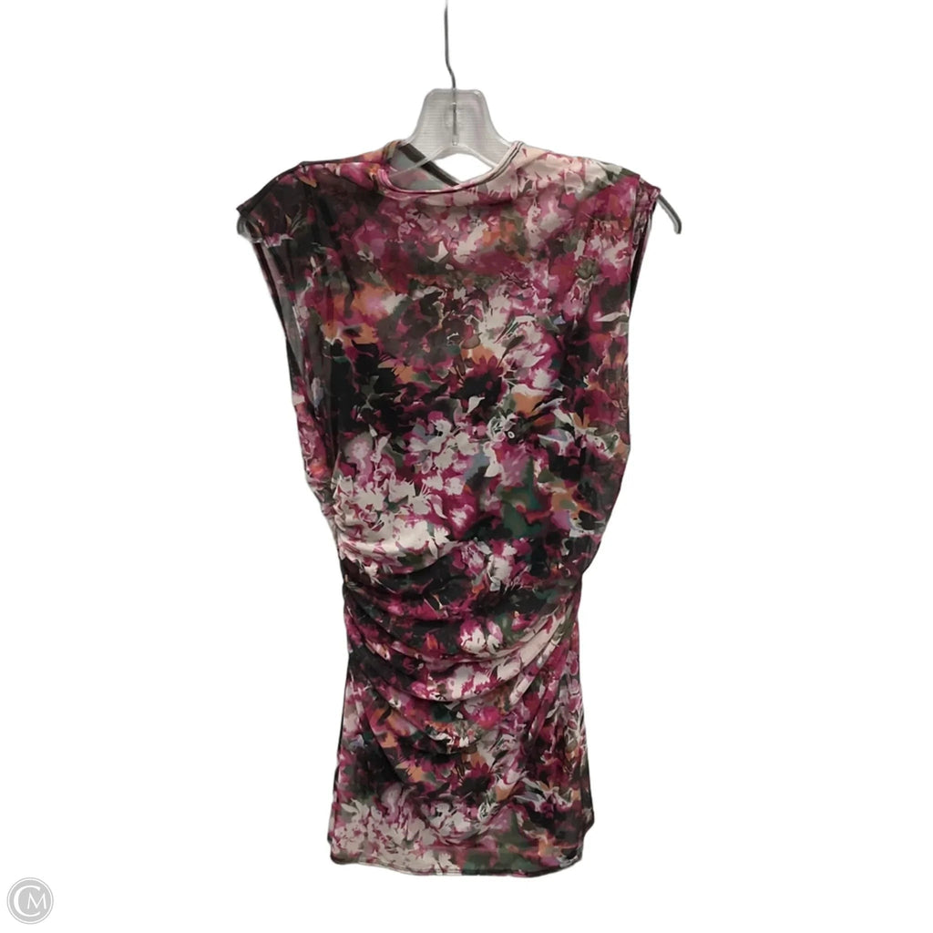 Dress Casual Midi By Abercrombie And Fitch In Floral Print, Size: L