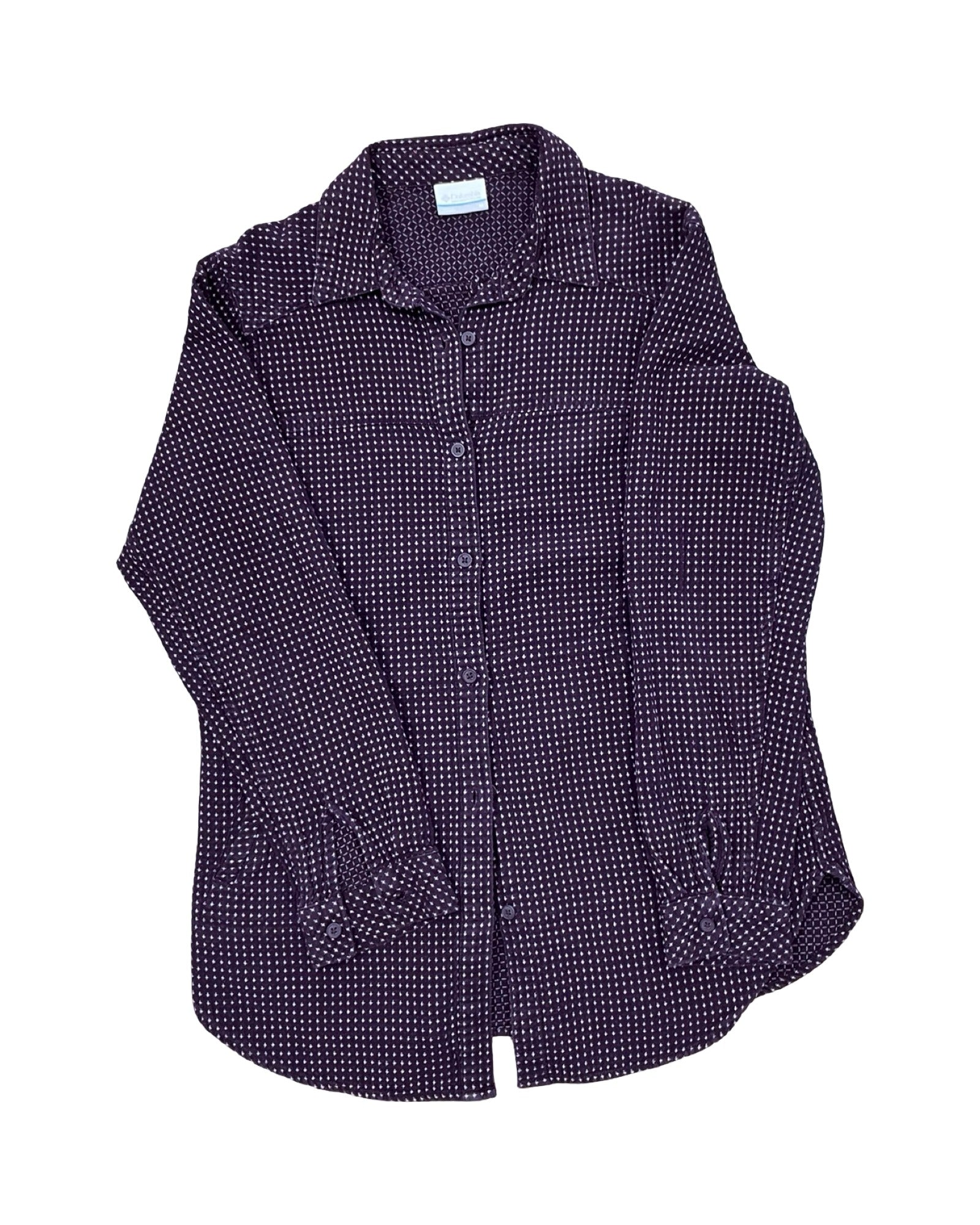Top Ls By Columbia In Purple, Size:M