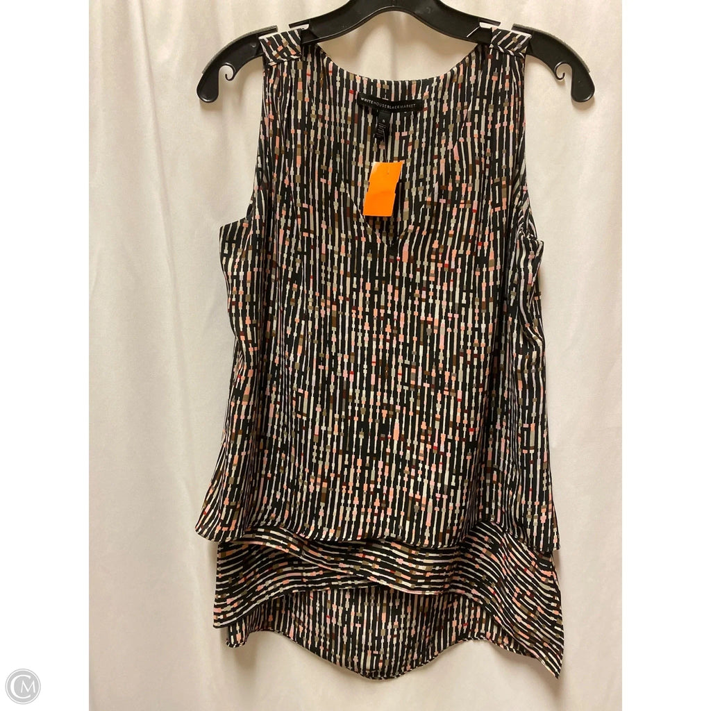 Top Sleeveless By White House Black Market In Black, Size: S