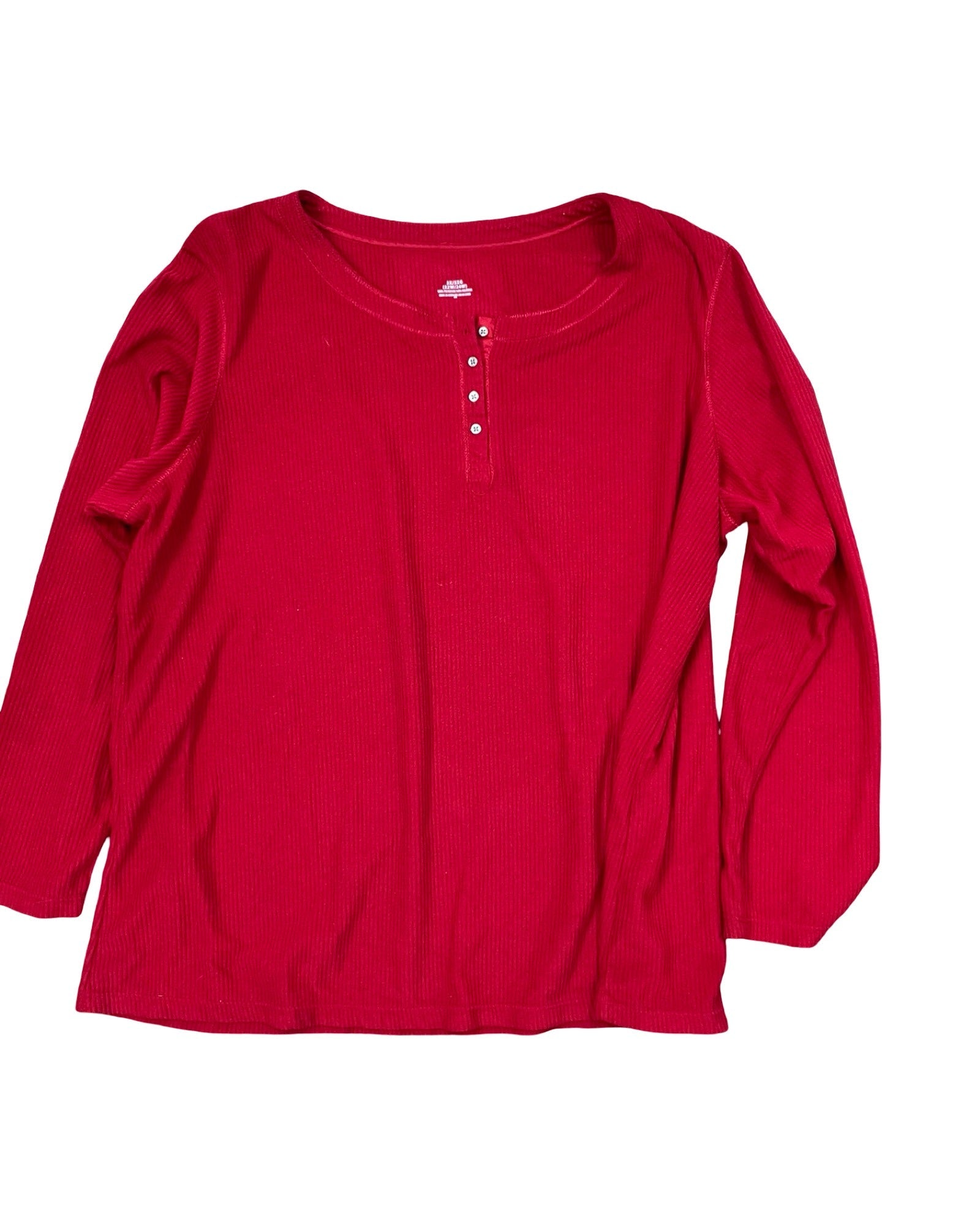 Top Ls By Clothes Mentor In Red, Size:3X