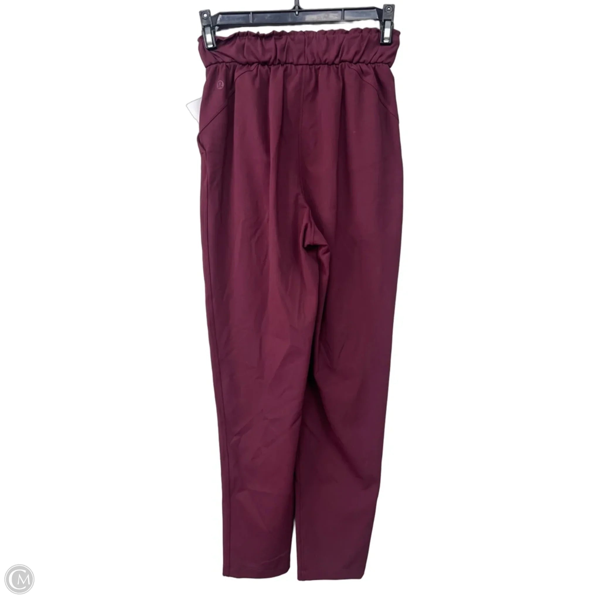 Athletic Pants By Lululemon In Red, Size: 0