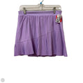 Athletic Skort By Spanx In Purple, Size: 12
