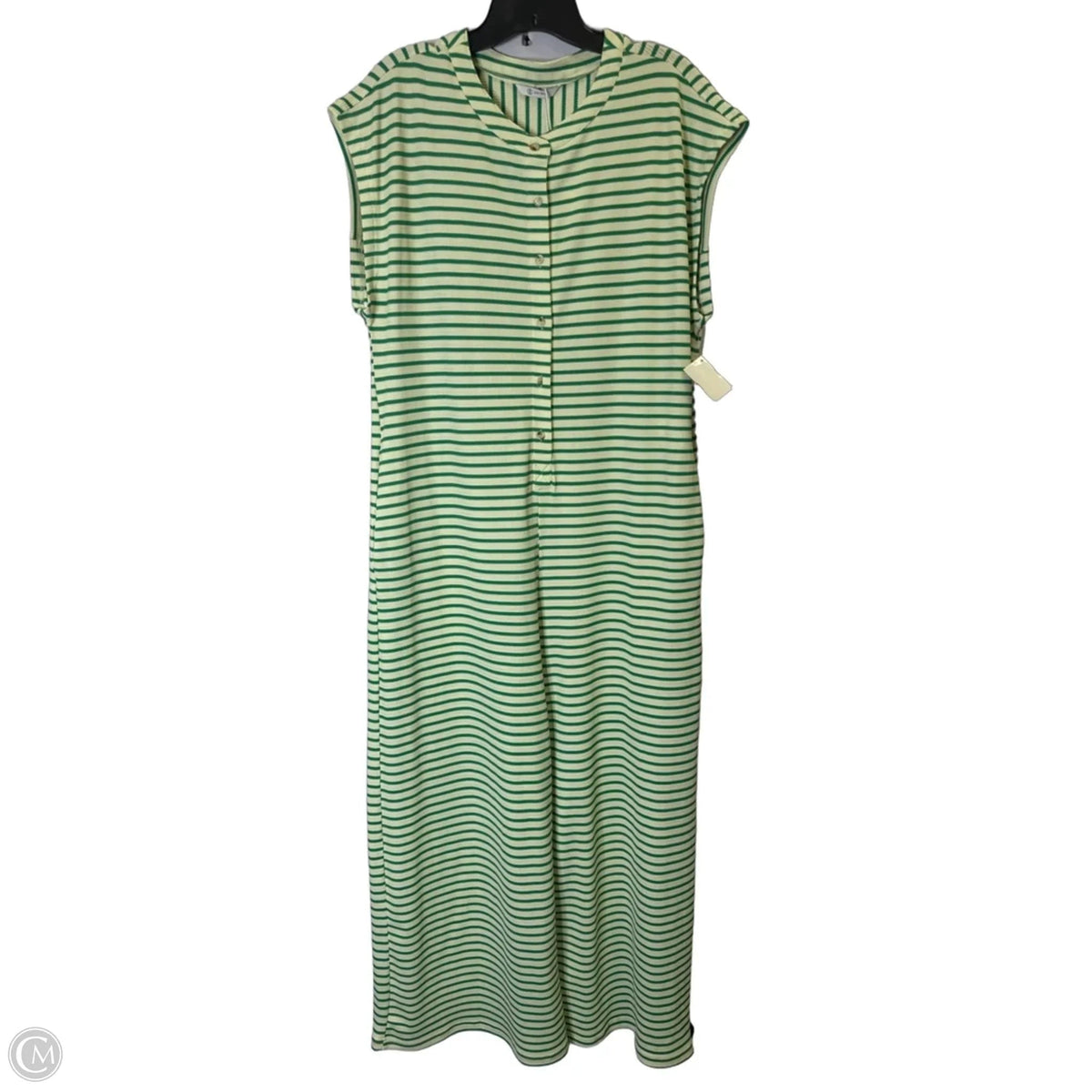 Jumpsuit By Clothes Mentor In Striped Pattern, Size: Xl