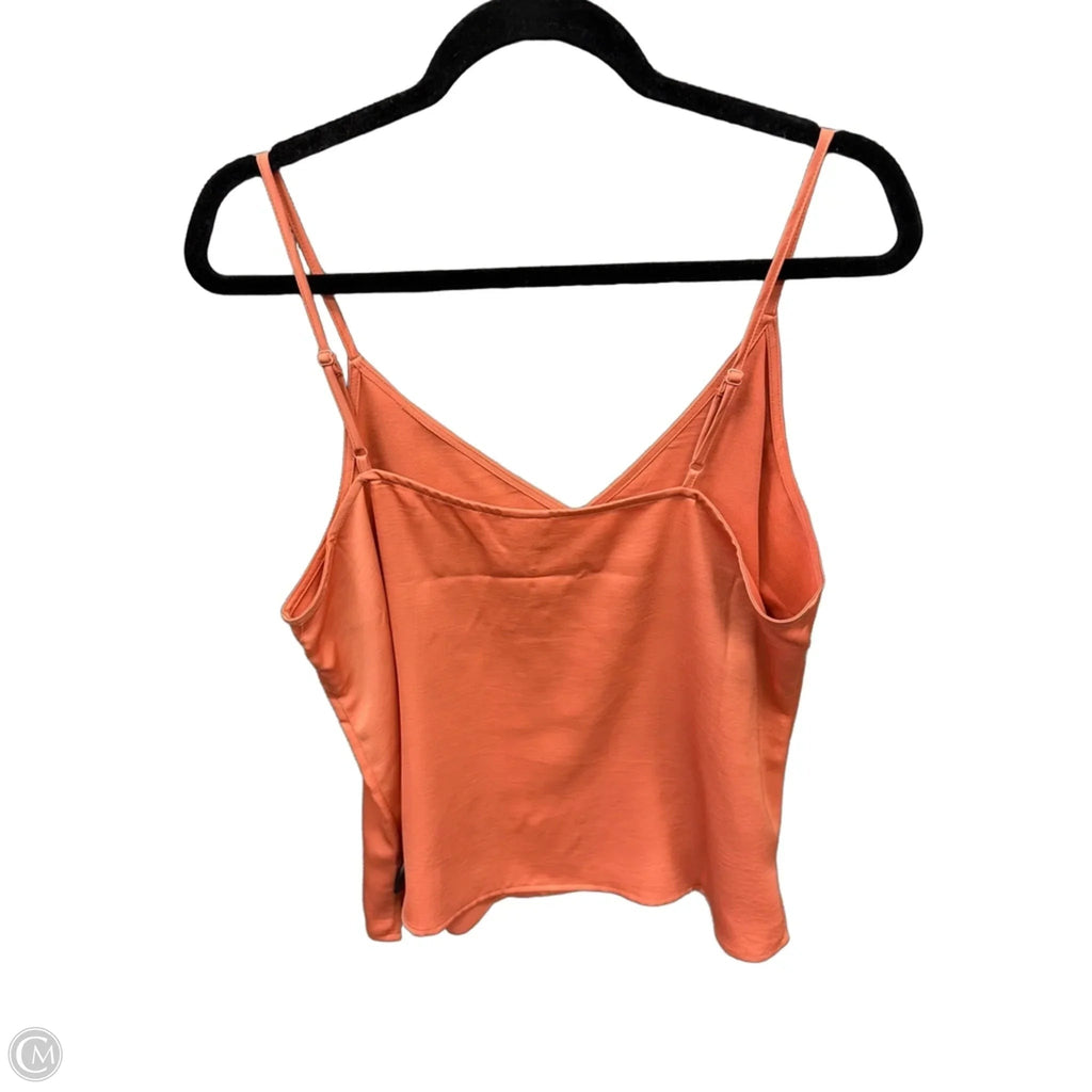 Tank Top By A New Day In Orange, Size: L