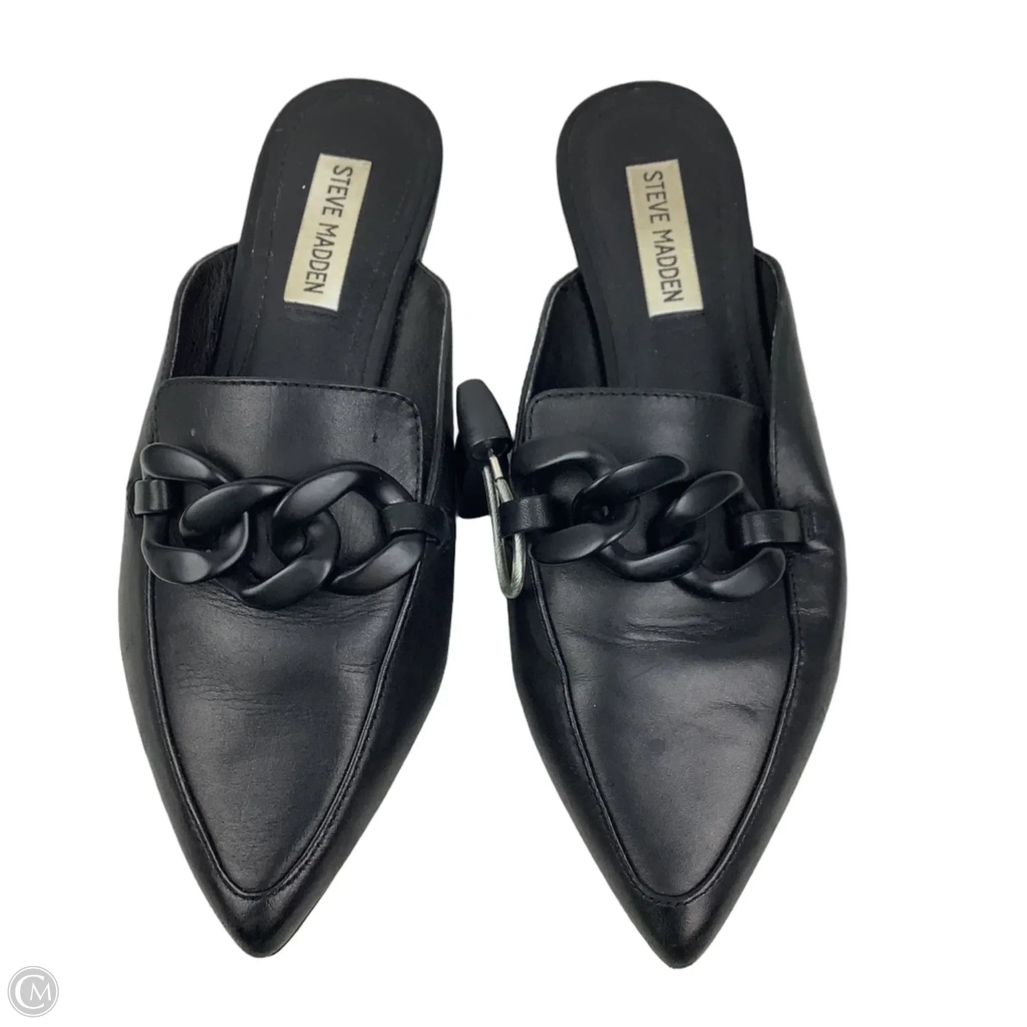 Shoes Flats By Steve Madden In Black, Size: 7.5