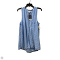 Top Sleeveless By Crown And Ivy In Blue, Size: 1x