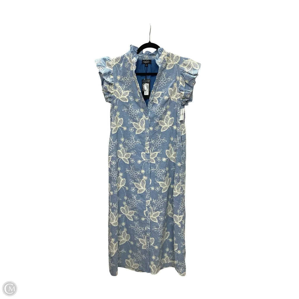 Dress Casual Maxi By Gigio In Blue, Size: M