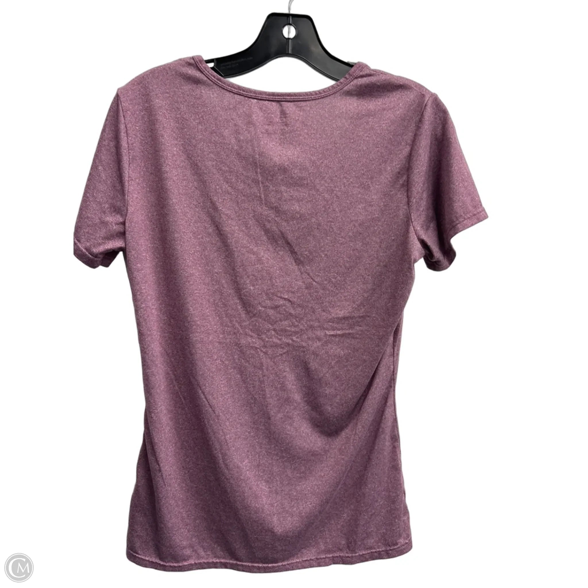 Athletic Top Short Sleeve By 32 Degrees In Purple, Size: M