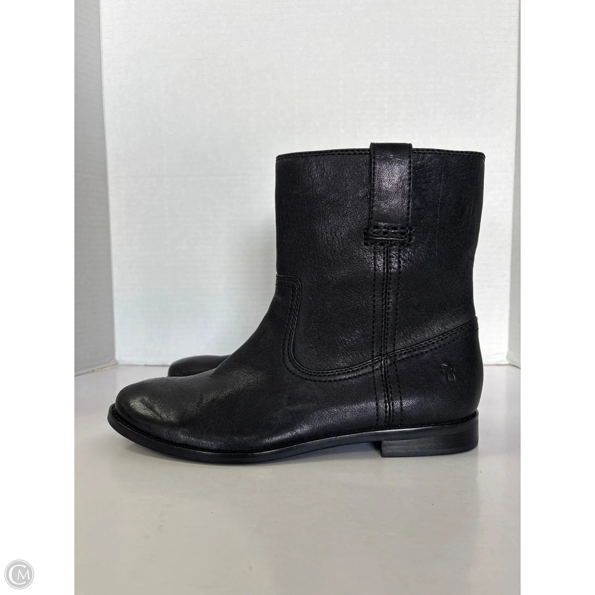 Boots Designer By Frye In Black, Size: 7.5