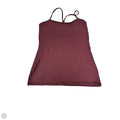Athletic Tank Top By Lululemon In Maroon, Size: 12